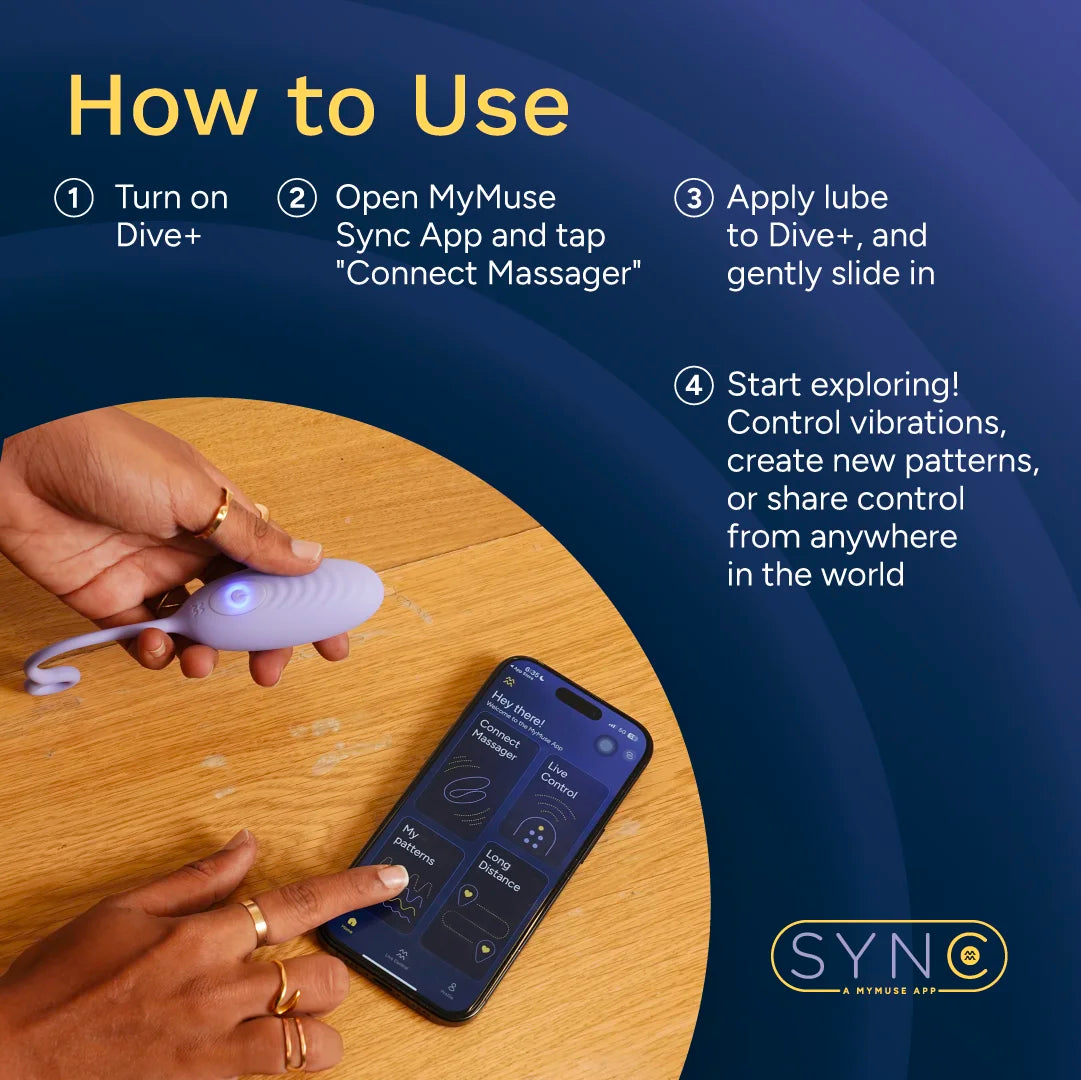 Dive+ App-Controlled Insertable